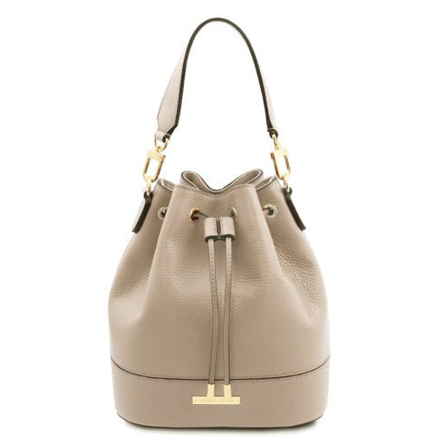 TL Bag - Leather bucket bag